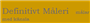 Definitivt Måleri i Göteborg logotyp